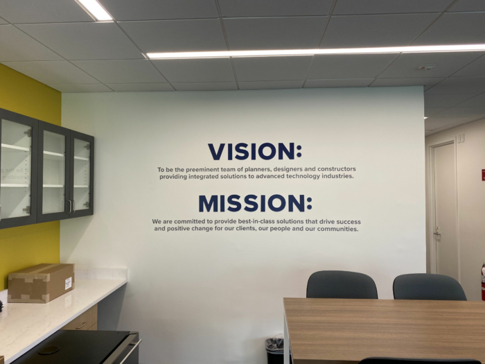 Vision Mission Wall