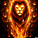 DALL-E image example: Lion