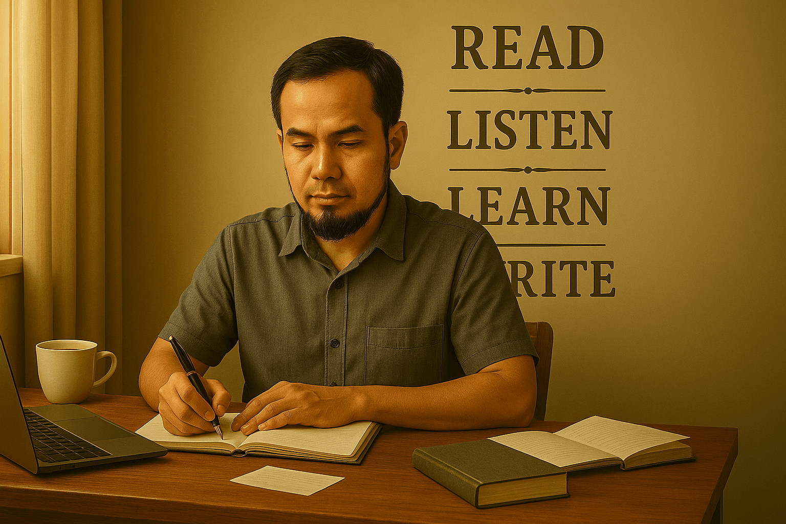 Aan Setianto - Inilah 10 Alasan Mengapa Saya Menulis Setiap Pagi