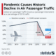 pandemic causes airlines decline in passenger air traffic
